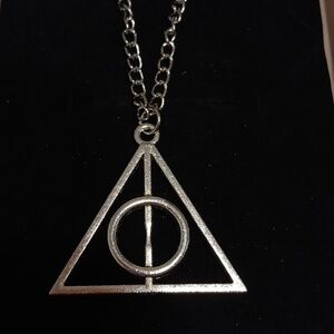 Deathly Hallows Harry Potter Necklace 22"